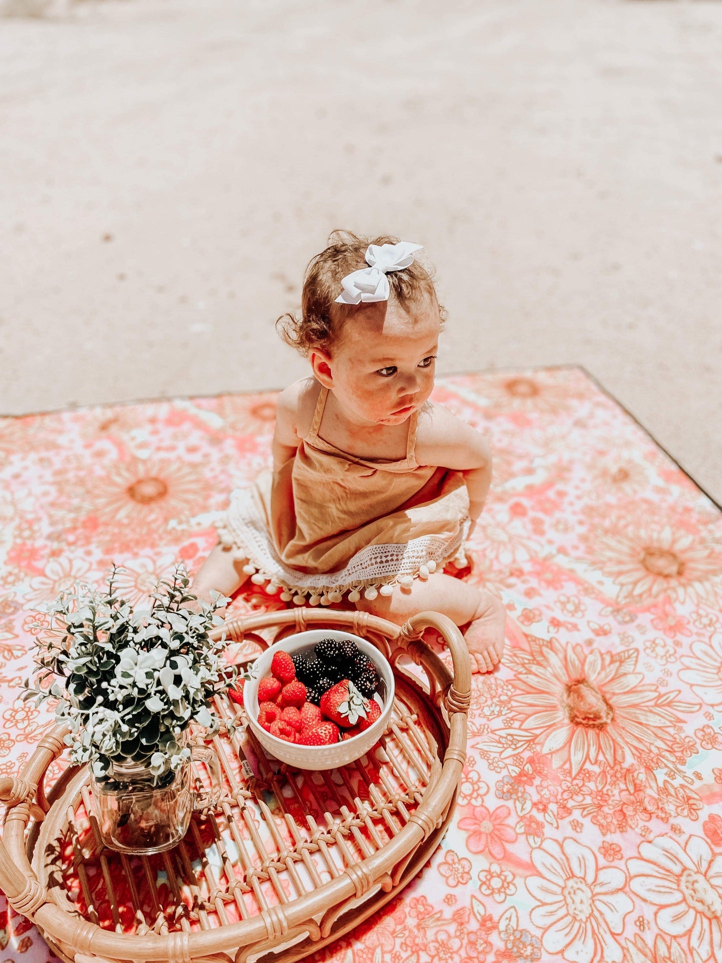 50x60 Picnic/Play Mat With Waterproof Backing