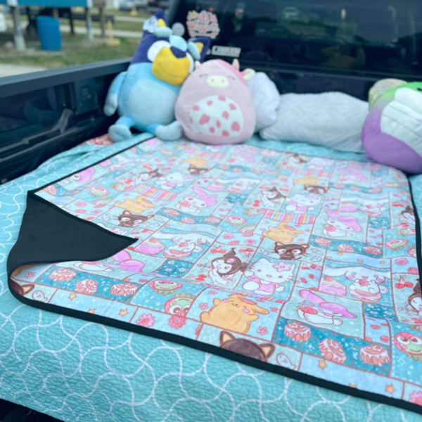 50x60 Picnic/Play Mat With Waterproof Backing