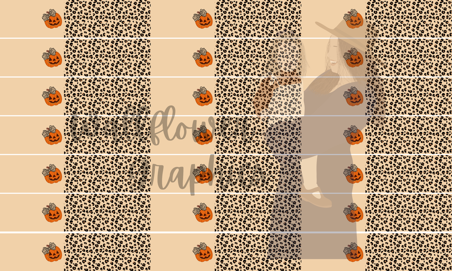 Leopard Pumpkin Full Yard