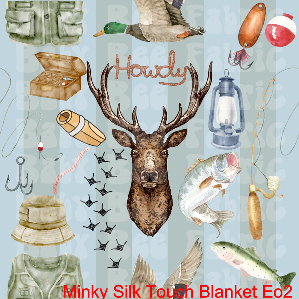 Minky Silk Touch Blanket EO2