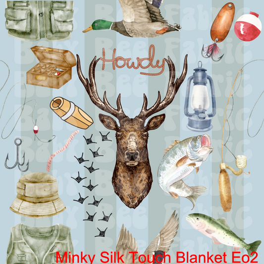 Minky Silk Touch Blanket EO2
