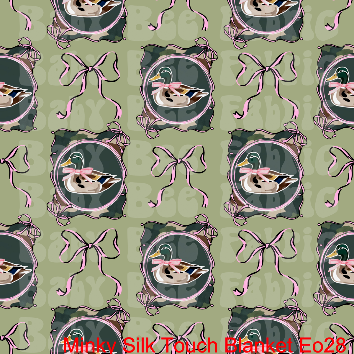 Minky Silk Touch Blanket EO28