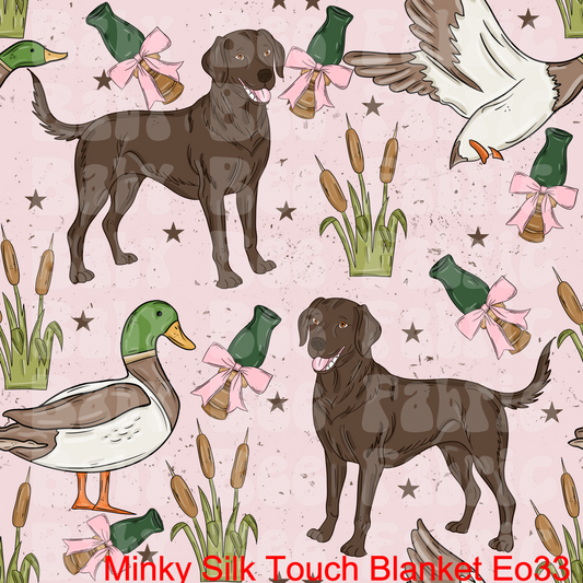 Minky Silk Touch Blanket EO33
