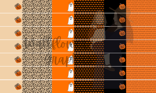 Mixed 21-1 Halloween-Ghost-Pumpkin-Leopard Pumpkin