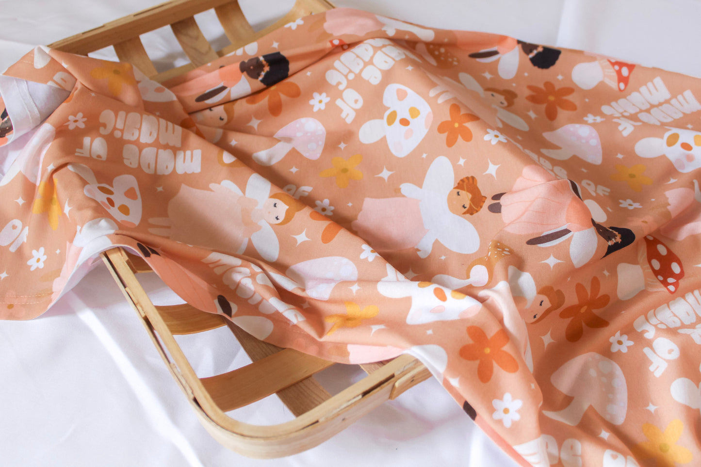 Finished Swaddle Blanket (Wholesale options after 5 swaddles)