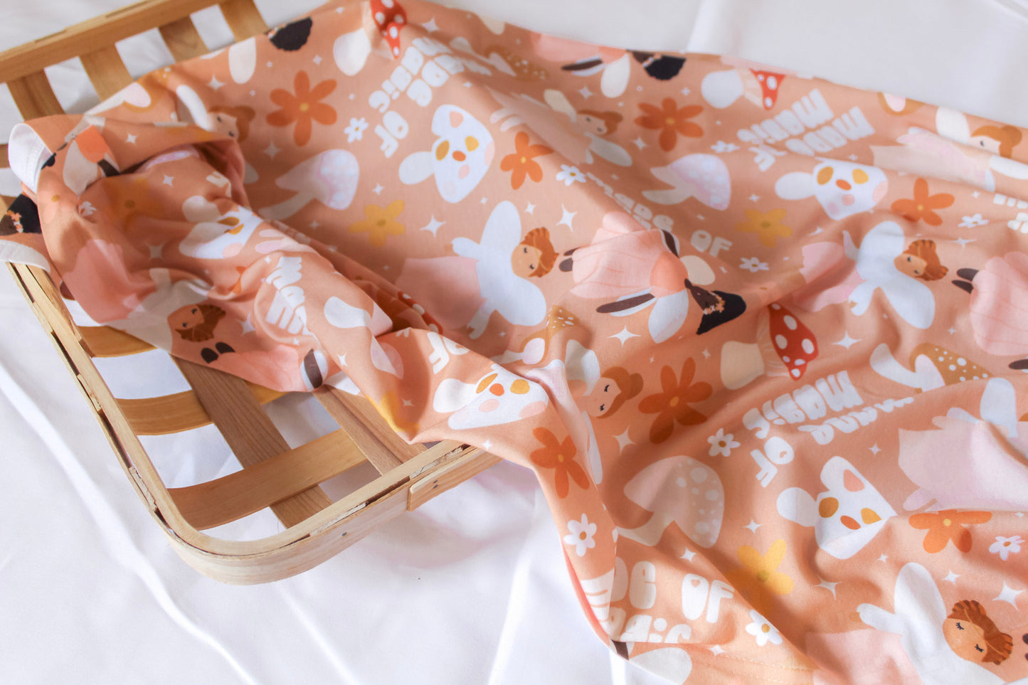 Finished Swaddle Blanket (Wholesale options after 5 swaddles)