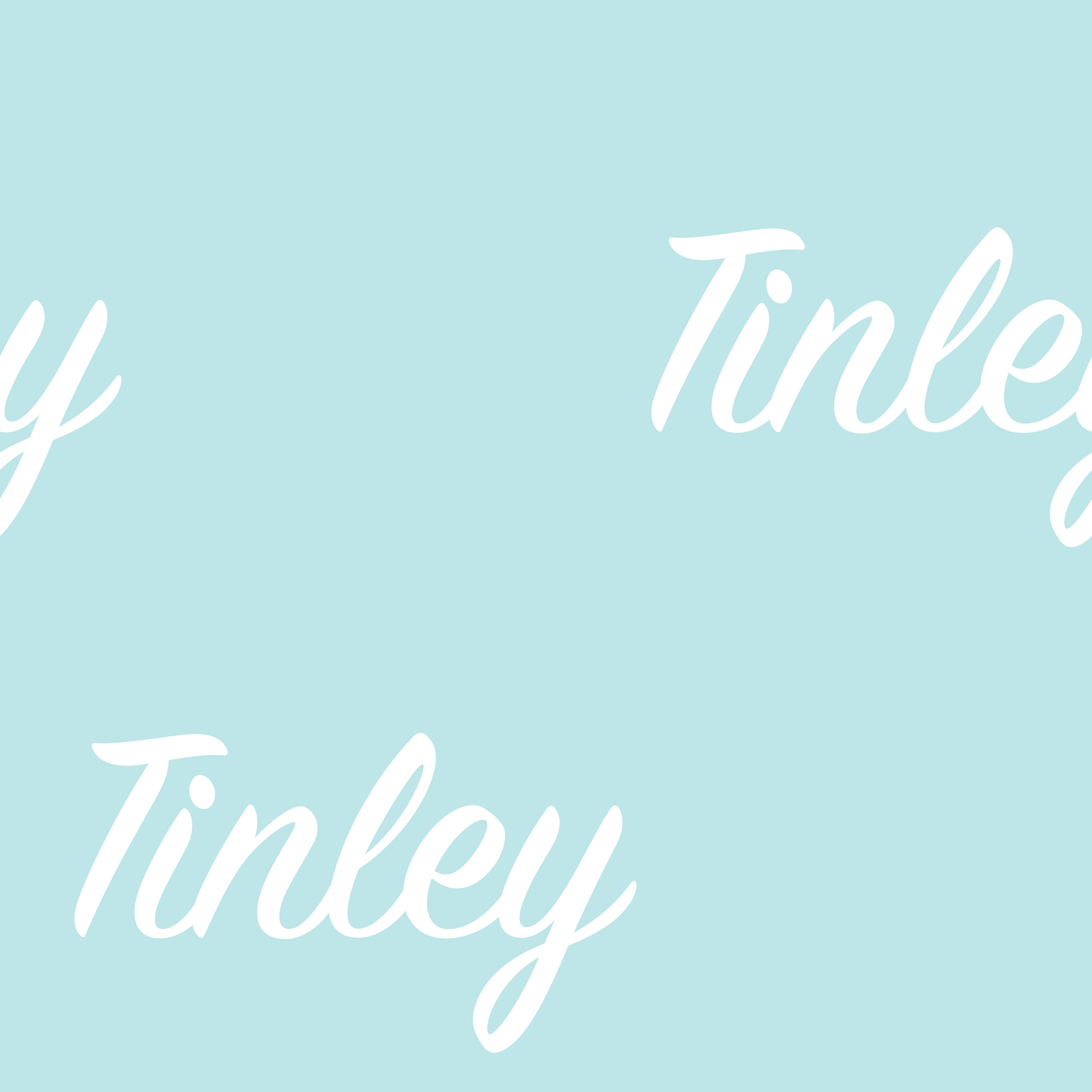 Custom Name Swaddle