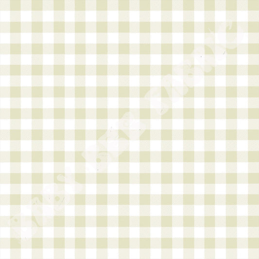 Deer With Flowers Plaid