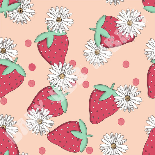 Strawberries & Daisies