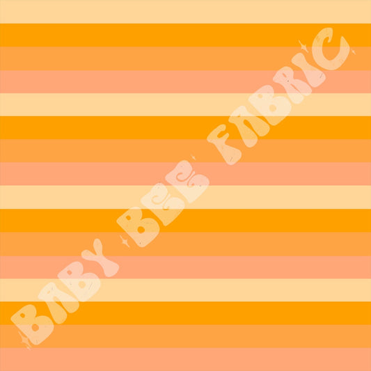 Hippie Floral Stripes