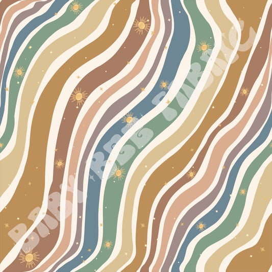 Sun and Stripes Waves