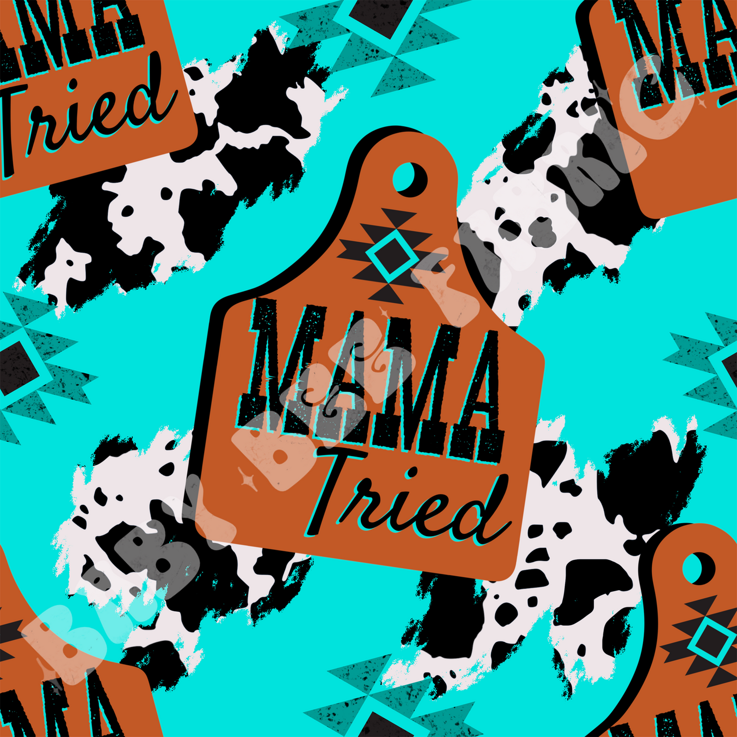 Mama Tried Teal