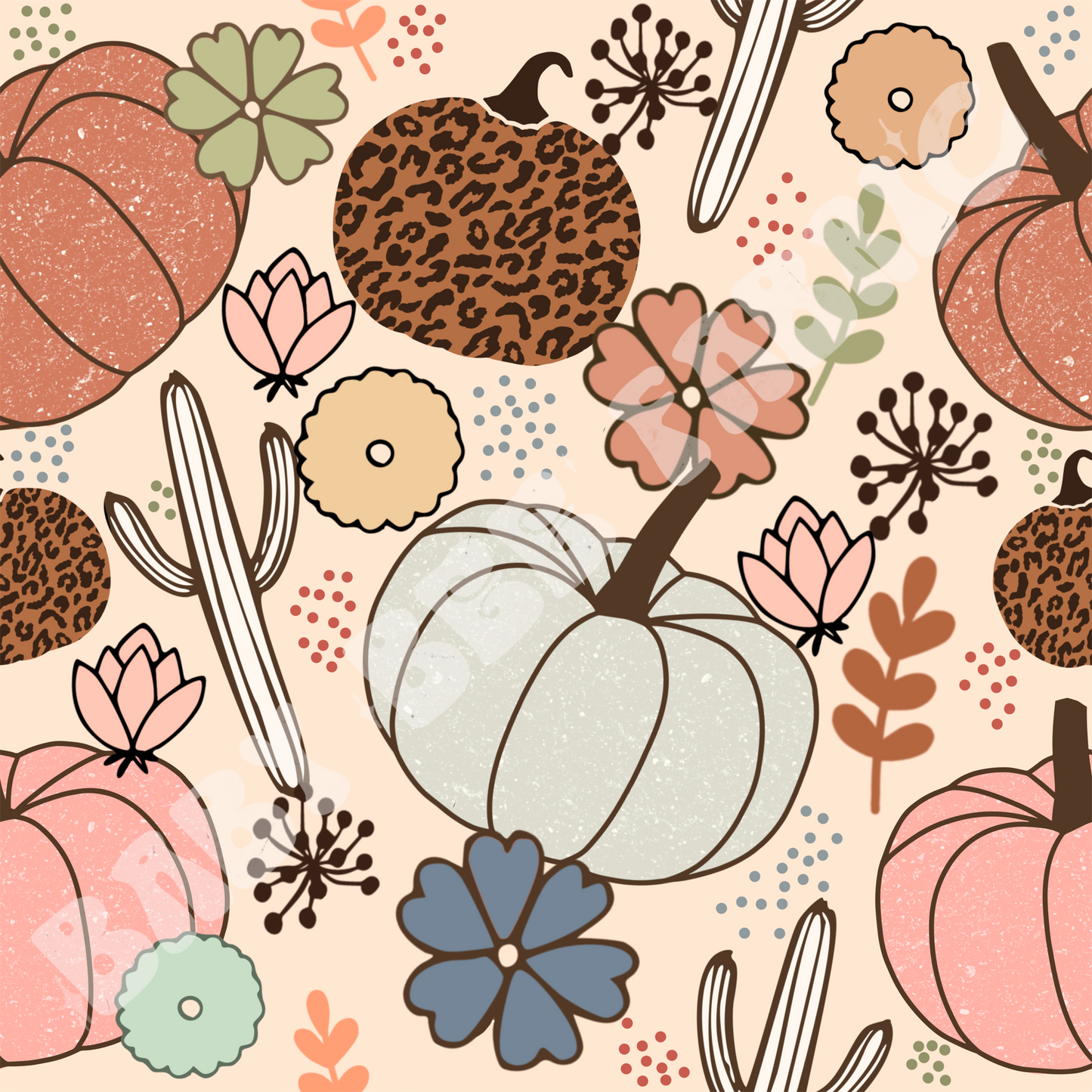 Boho Fall Pumpkins