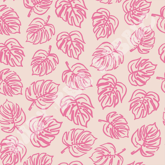 Pink Monstera