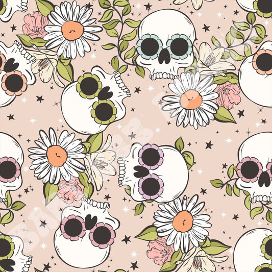 Floral Spring Skulls