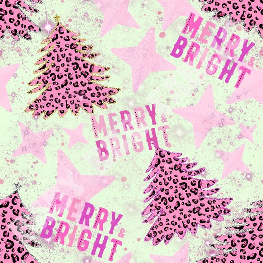 Pink Leopard Christmas