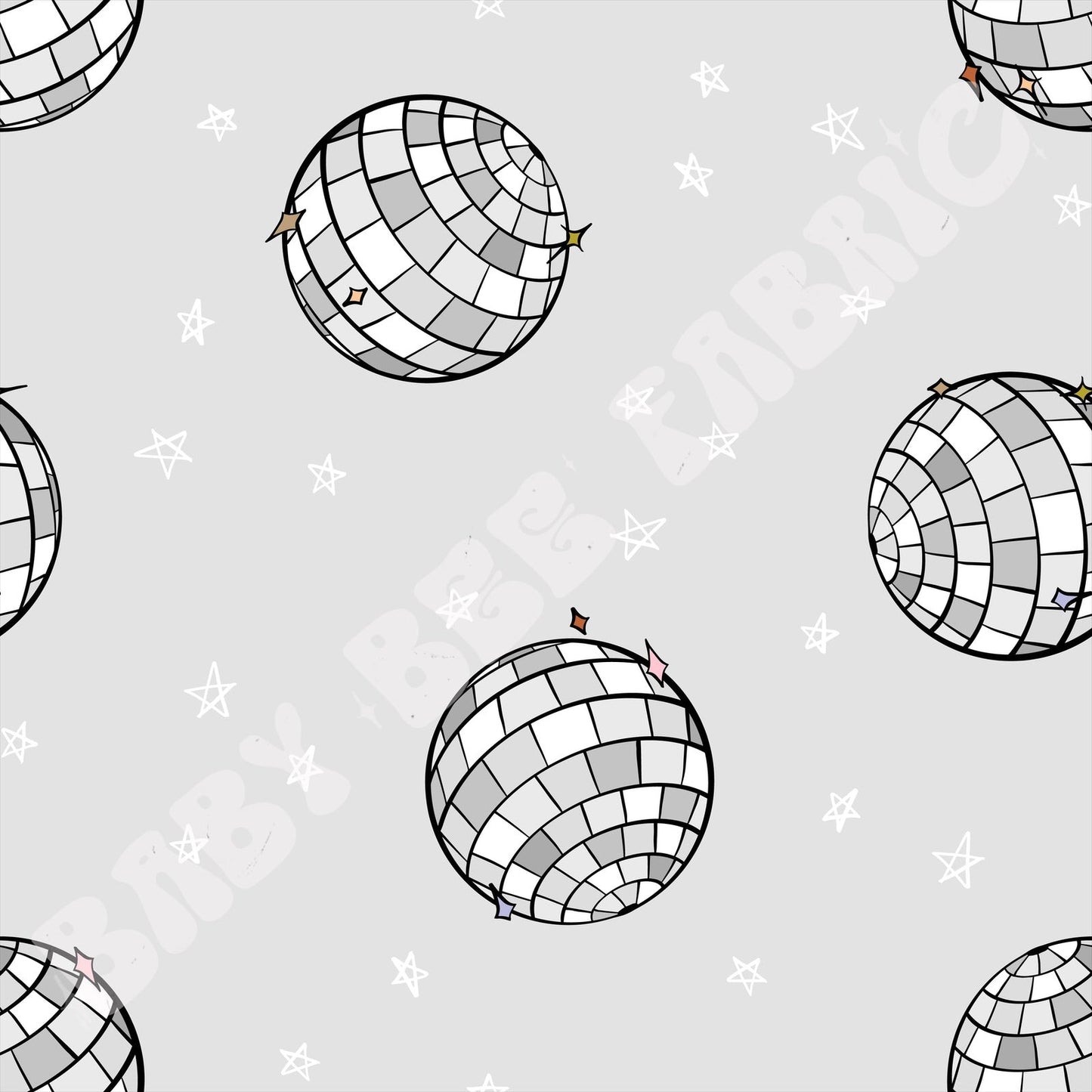 Silver Disco Balls