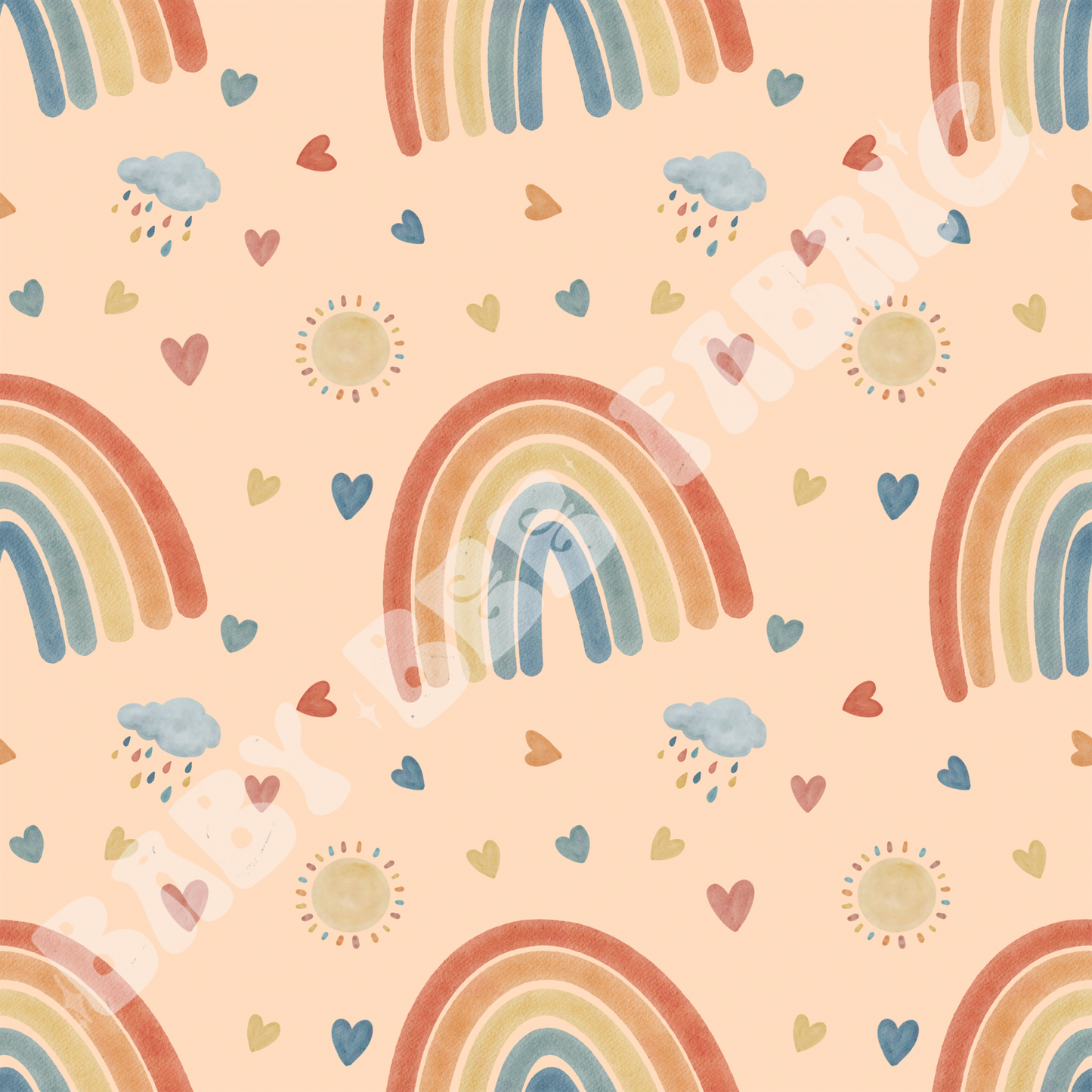 Light Orange Rainbows