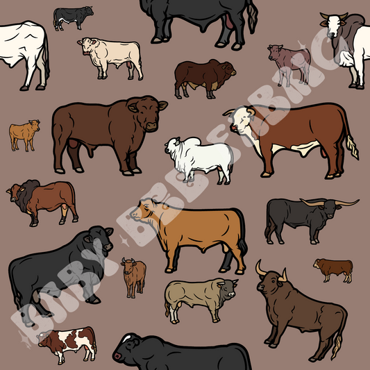 Brown Cattle