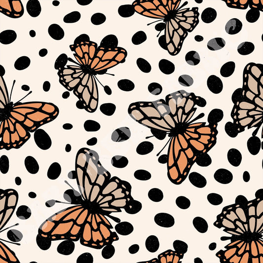 Black Dot Butterflies