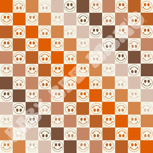 Fall Checker Smiley