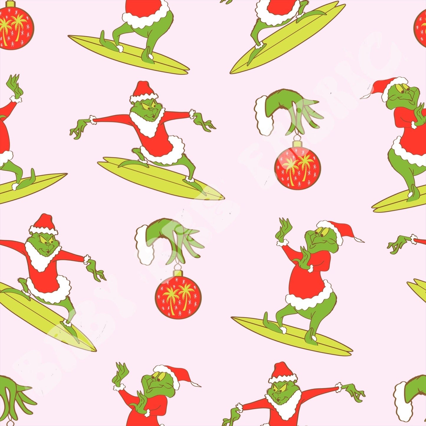 Surfing Green Guy