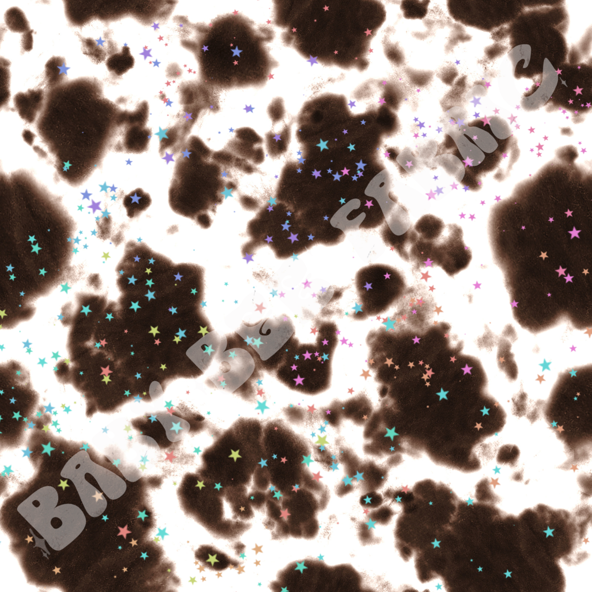 Star Glitter Cow