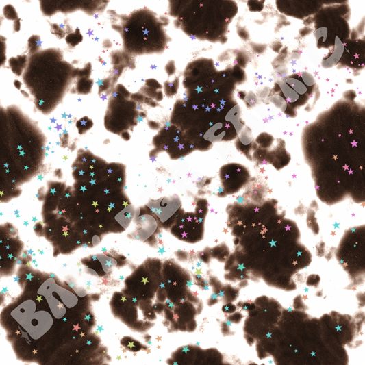 Star Glitter Cow