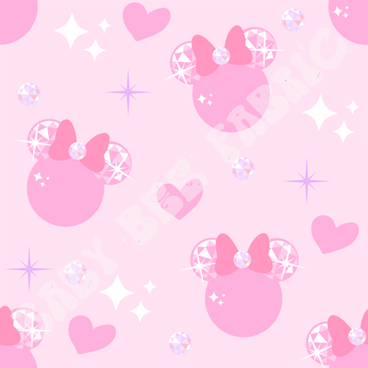 Pink Bling Mouse
