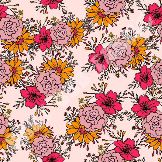 Fun Pink Floral