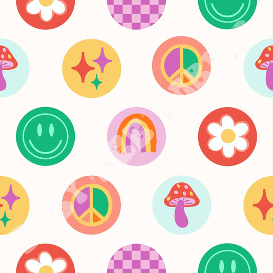 Bright Groovy Circles