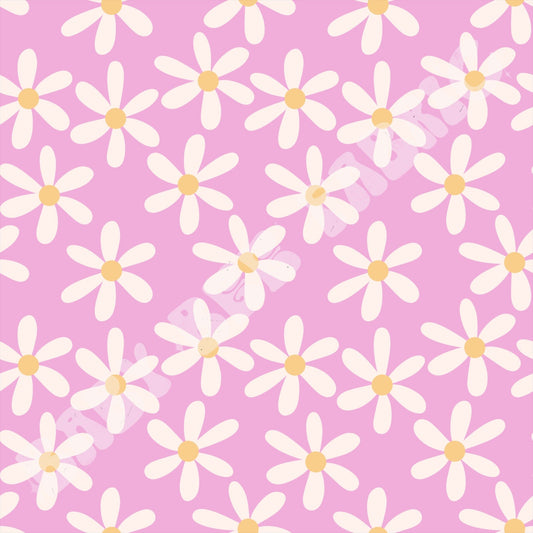 Daisy On Pink