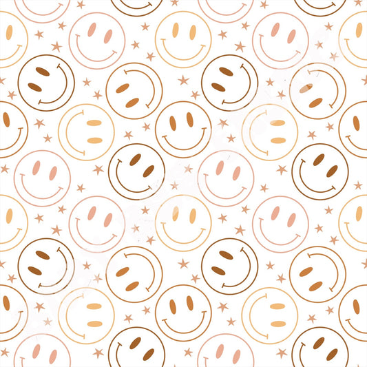 Rust Smileys On White