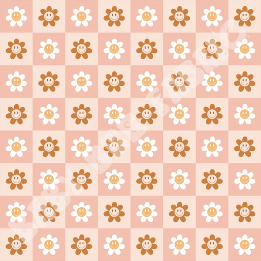 Smiley Daisy Checker