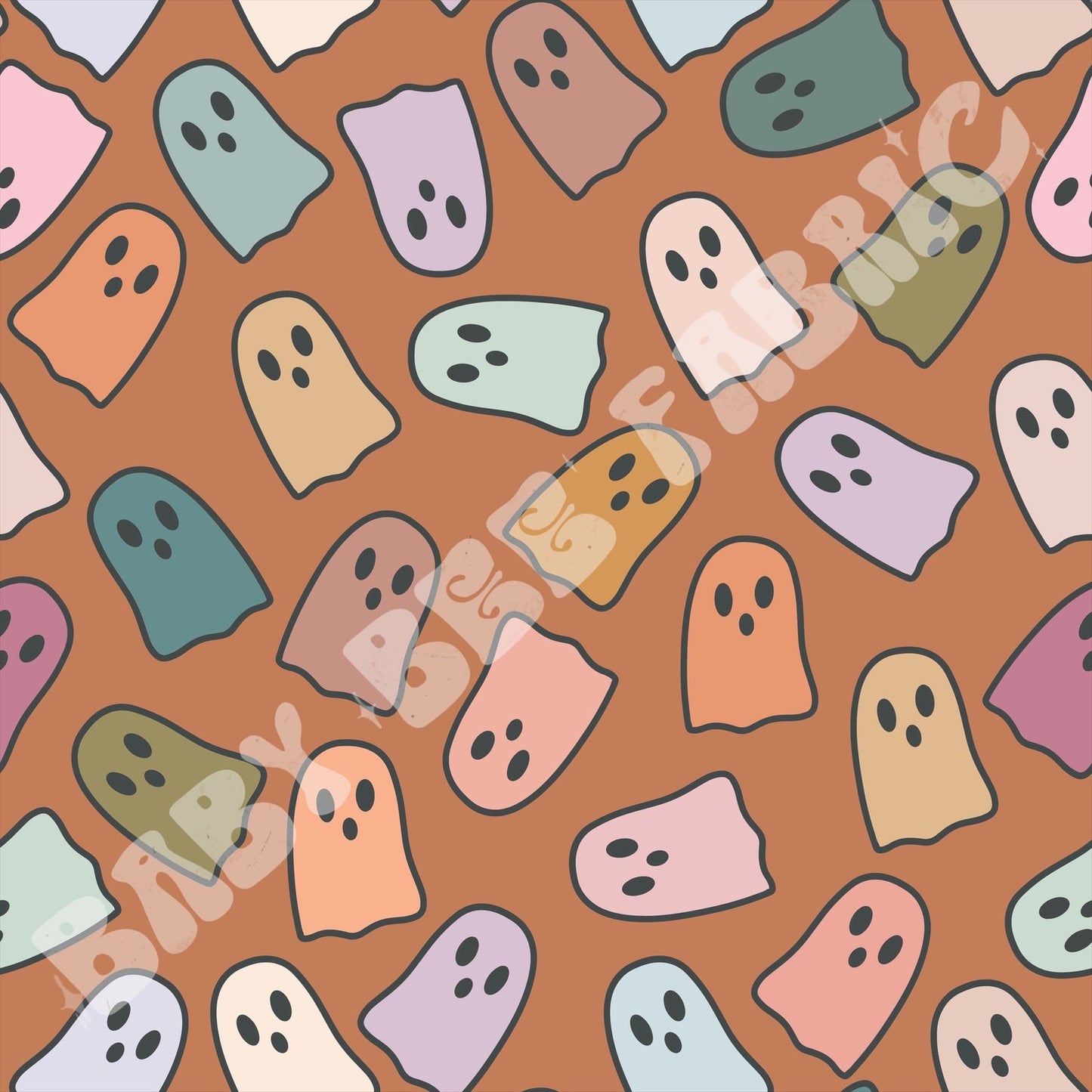 Colorful Ghosts