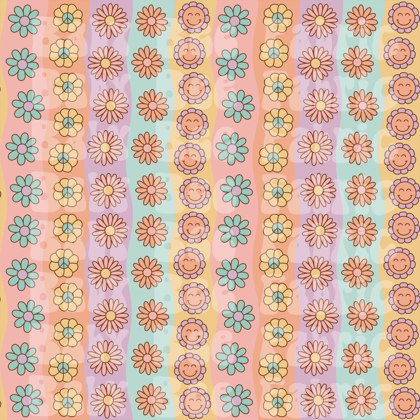 Wavy Flowers