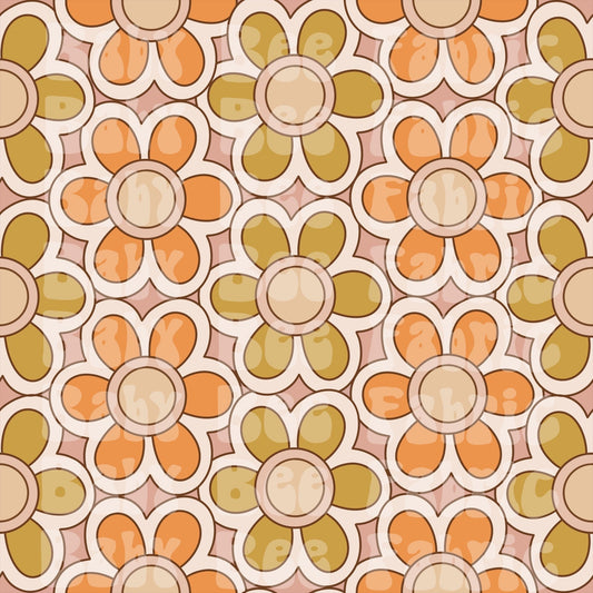 Hex Flowers Boho