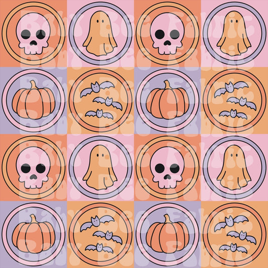 Halloween Checkers