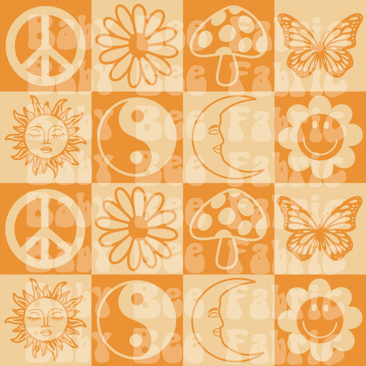 Checker Mix Orange