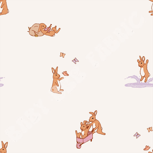 Simple Pastel Bunnies