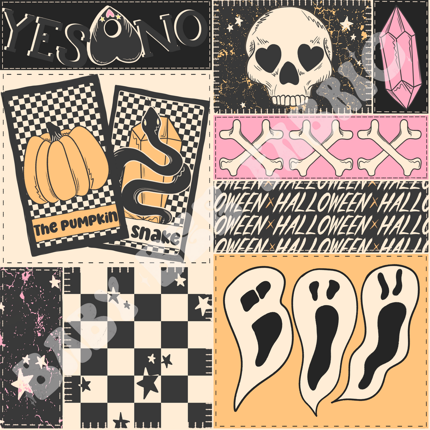 Halloween Patchwork