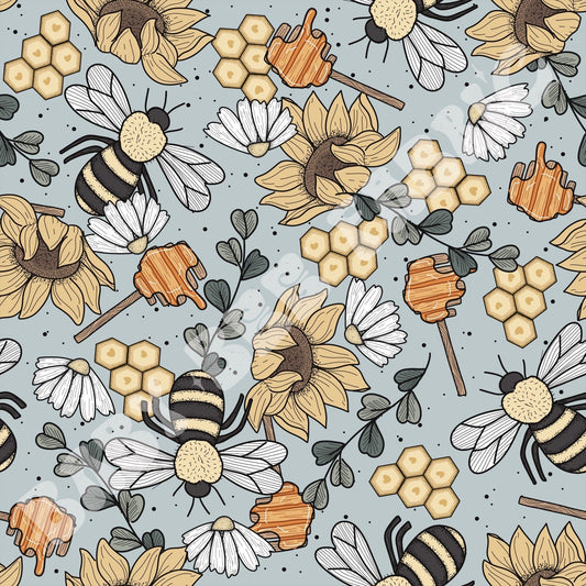 Honey Bee Floral