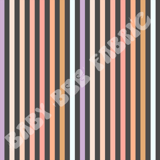 Magic Moonlit Mushroom Stripe