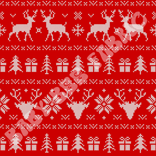 Ugly Sweater Red