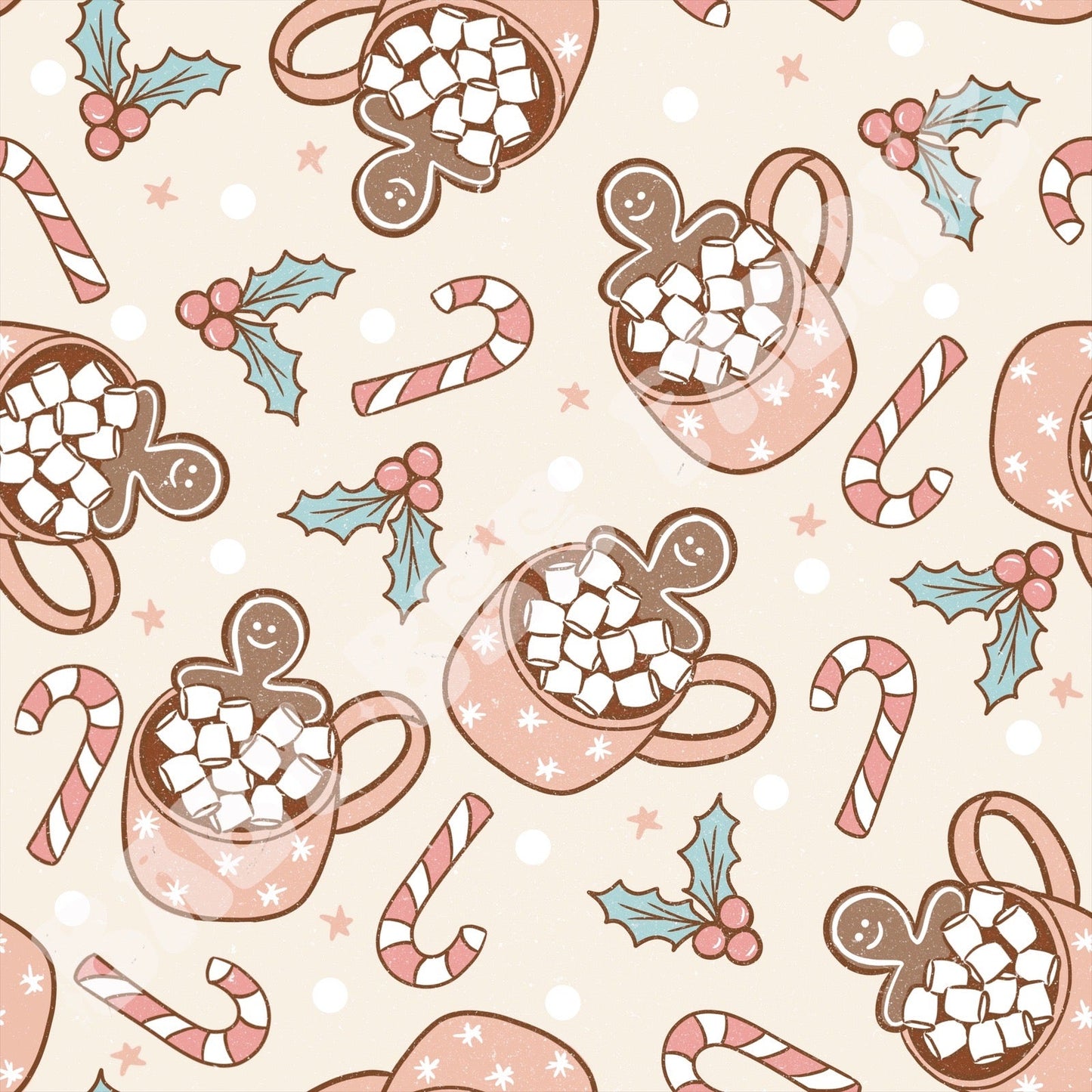 Gingerbread Cocoa Pink