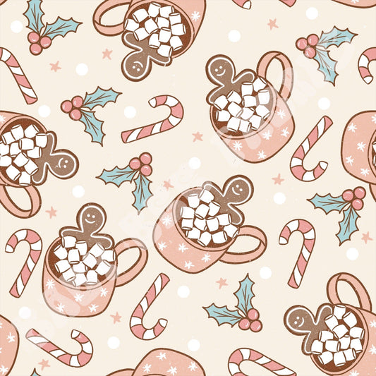 Gingerbread Cocoa Pink