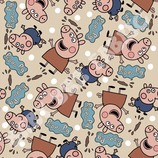 Muted Tan Pigs