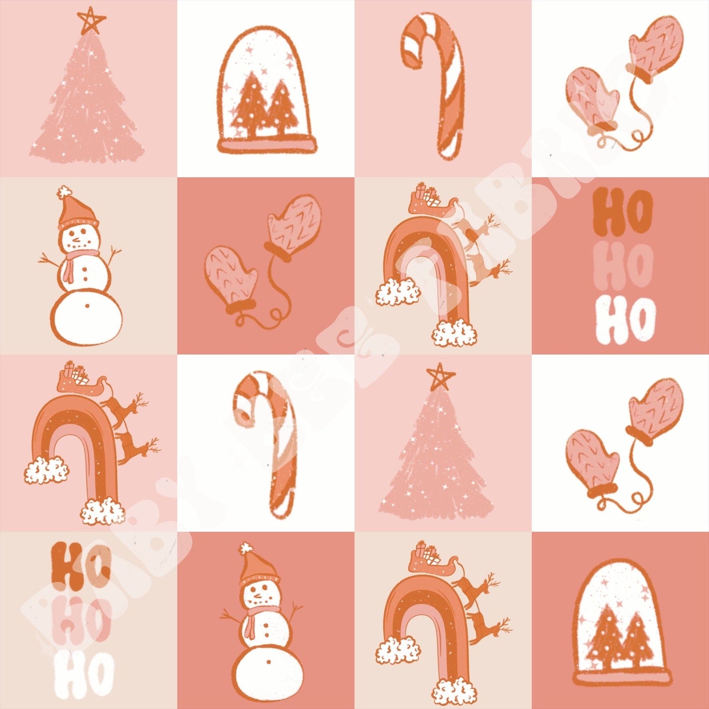 Checkered Christmas Staples