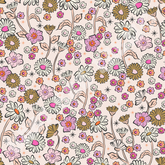 Whimsy Daisy Field