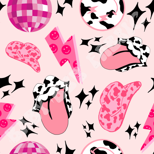 Cow Print Lips